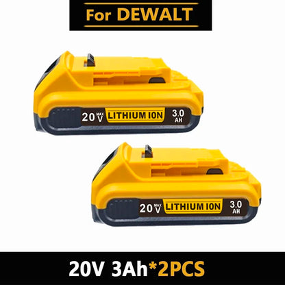 for DeWalt 18v 20V Lithium Ion Batteries 20V 12Ah DCB203 Li ion Battery Replacement DCB206 DCB205 DCB204 DCB200Power Tools