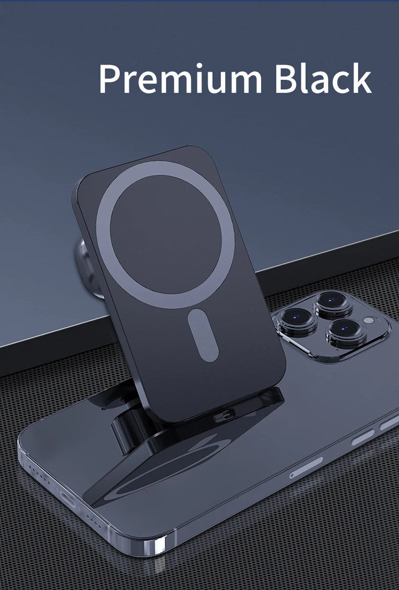 Magnetic Car Wireless Charger For iPhone 17 16 15 14 13 12 Pro Max Mini Car Phone Holder Stand Mount Fast Charging Station