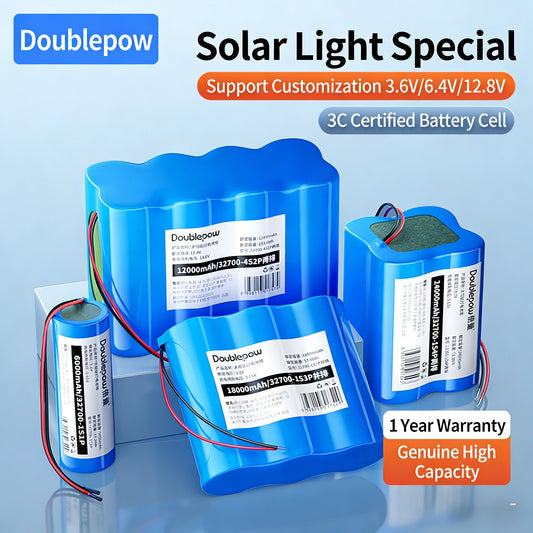 32700 lithium iron phosphate battery pack 3.2V mobile power supply 6.4 garden light street light 12.8V lithium battery