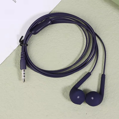 1/2/3pcs Universal 3.5mm Stereo In-Ear Headphones Sport Music Earbud Handfree Wired Headset Earphones with Mic For Xiaomi Huawei
