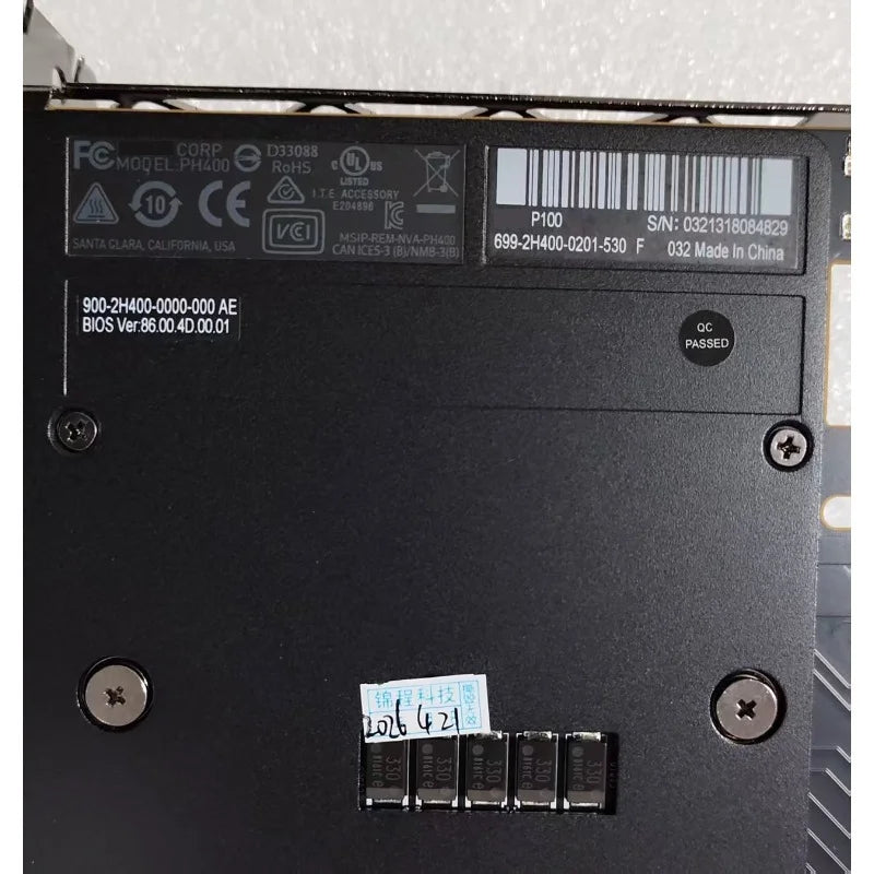P100 16GB Graphics Video Card GPU Card PH400 699-2H400-0201-530