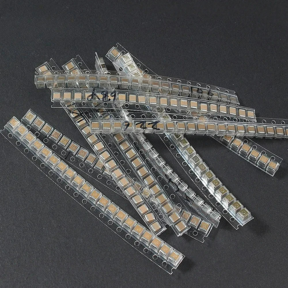 200pcs 1210 SMD Capacitor 6.3V 10V 16V 25V 50V 10 Kinds*20pcs Capacitors Pack 0.1UF 0.47UF 0.68UF 1UF 2.2UF 10UF 100UF