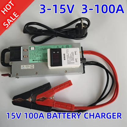 3-15V 3-100A 12V 100A 80A Adjustable Charger 14.6V 200A 12.6v 50A 30A Lithium Polymer For Lithium Ion Battery Lead Acid Battery
