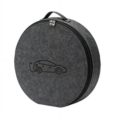 New Energy Vehicle Charging Gun Storage Bag Portable EV Charger Cable Bag Waterproof Auto EV Charging Jumper Storage Bag
