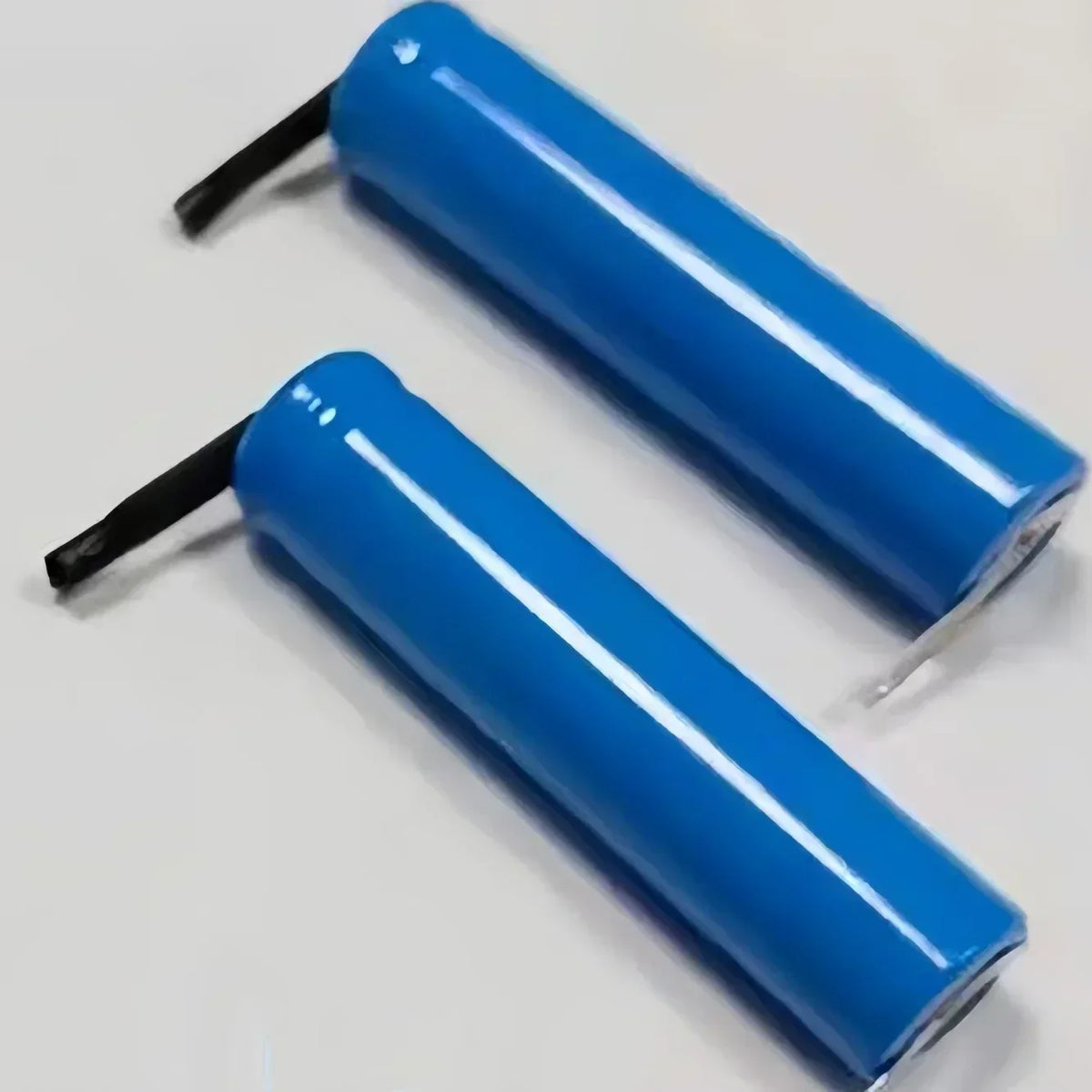 14650 Battery 3.7V 1200mAh Rechargeable Lithium Battery with Solder Tabs for Watch Flashlight Walkie Talkie Electric Toothbrush
