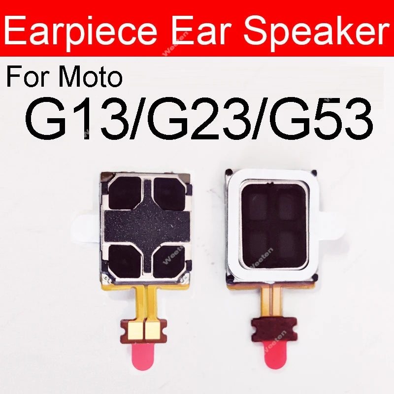 Earpiece Speaker For Motorola MOTO G30 G60 G22 G32 G42 G52 G62 G72 G82 G13 G23 G53 G73 G14 G34 G24 G54 G84 Earphone Parts