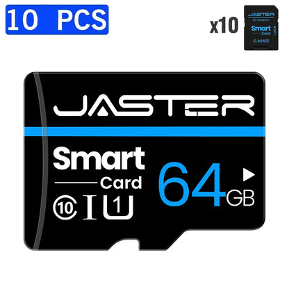 10PCS Flash Memory Card 4GB 8GB 16GB 32GB 64GB High Speed TF/SD Card 128GB Memory Cards for Tablet/Phone and Digital Devices