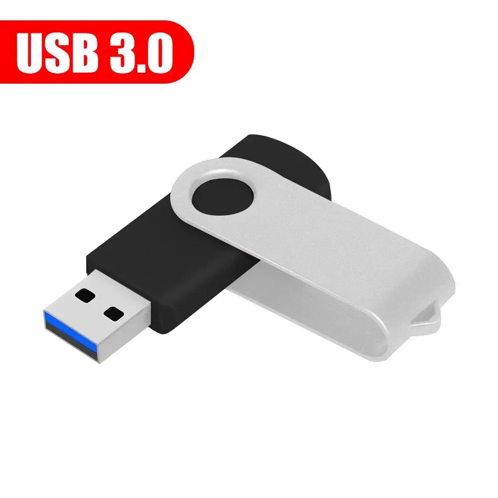 3.0 USB flash drive 64GB metal pen drive suitable for computers with 8GB 16GB 32GB 128GB flash cards high-speed memory stick