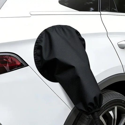 Magnetic EV Charger Port Cover - Durable, Weatherproof, UV & Snow Resistant, Heat Insulating for Electric Vehicles