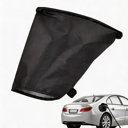 Magnetic Adsorption Charging Port Cover EV Charger Cover Waterproof Rain Snow Protection Universal for Most Electric Cars