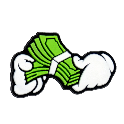 1pcs PVC Cats Charms for Clog Buckle Dollar Leaf Shoe Decorations Clips Accessories for Men Kids Favor Gifts Fit Wristband Gift