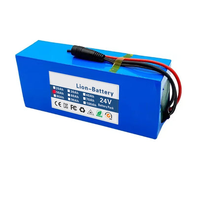 Battery Lithium pack 6s3p 24V 20Ah 30Ah 50Ah 18650 25.2v 20000/30000mAh Batterie Lithium-ion Avec Charger