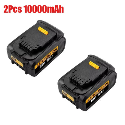 18V 6.0Ah/10.0Ah DCB200 MAX Lithium Battery 18650 for Dewalt DCB606 DCB209 DCB182 DCB205 DCB206 Power Tool Rechargeable Battery