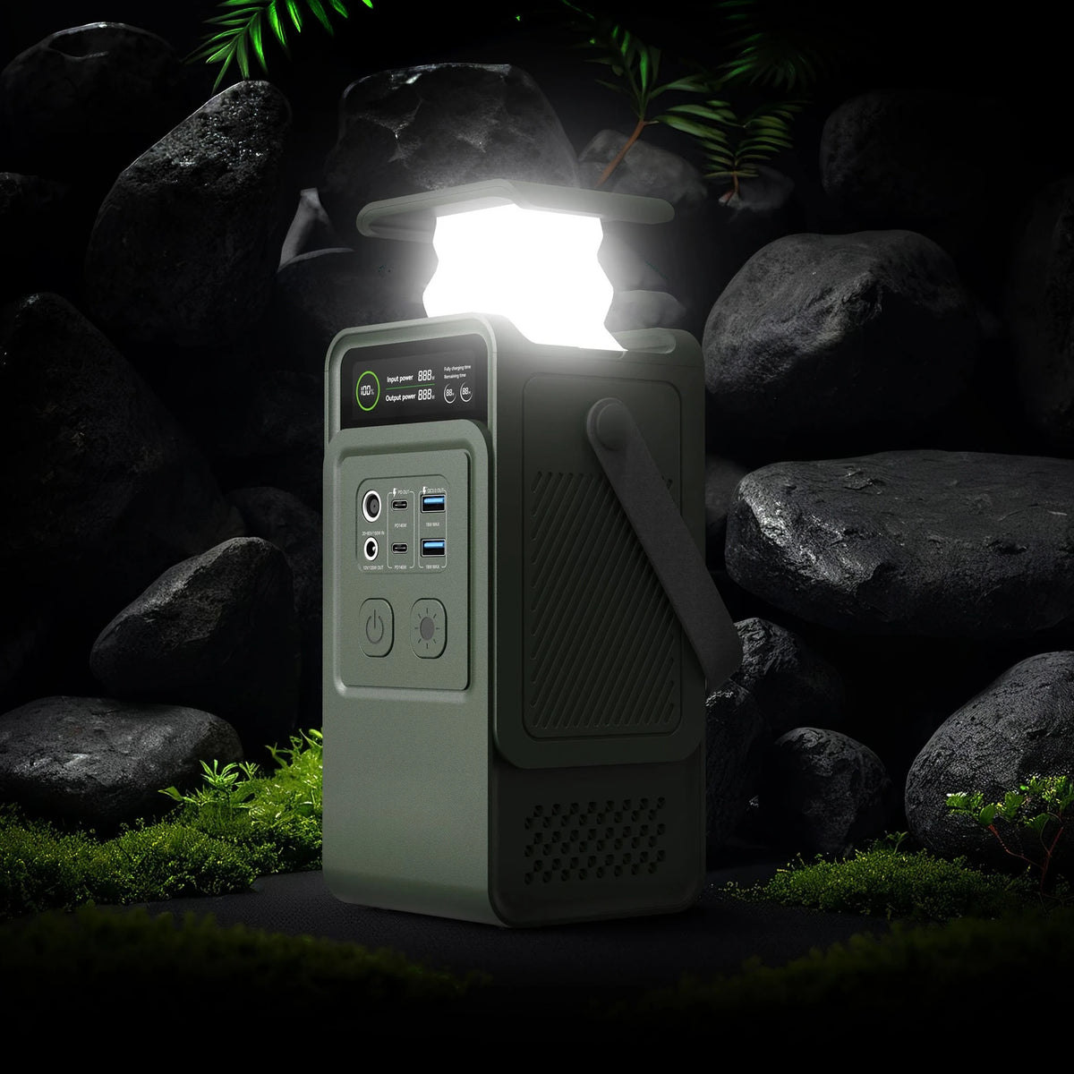 200W 60000mAh Portable Power Station PowerBank LiFePo4 Batteries Outdoor Portable Power Supply Emergency Power Supply