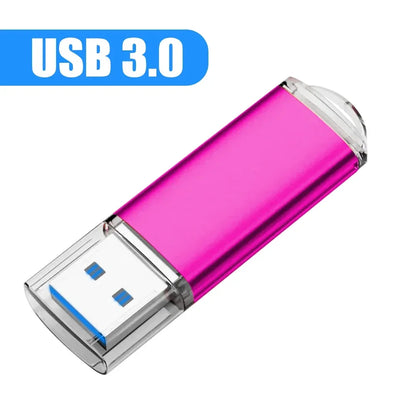 3.0 USB flash drive 64GB metal pen drive suitable for computers with 8GB 16GB 32GB 128GB flash cards high-speed memory stick