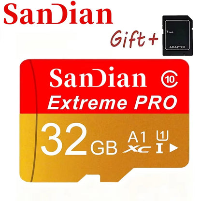 128GB Memory Card Flash Cards Reliable Micro TF Card SD High Speed Memory Sd Cards Class10 Storage Card for PC/Smartphone