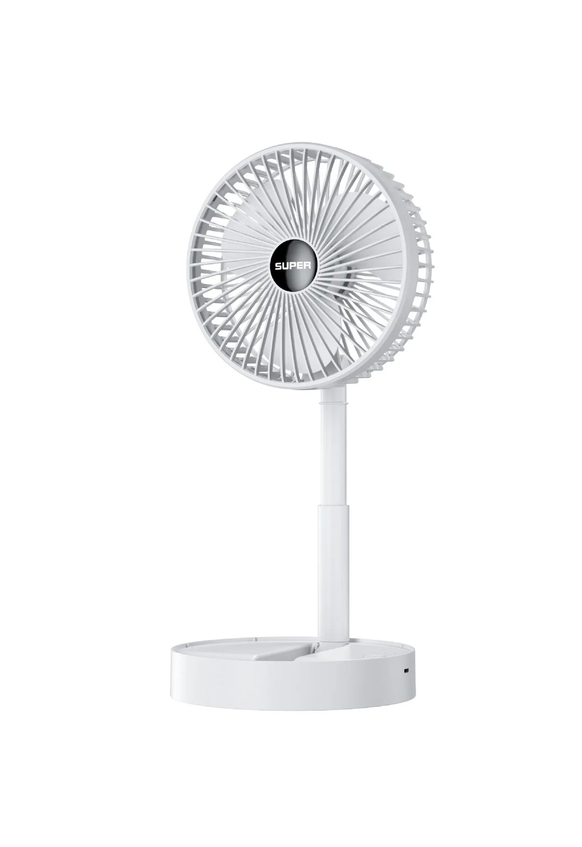 New Adjustable Folding Fan Small Cooling Handy Desk Low Noise Home Charging USB High Duration Standby Mini Electric Fan