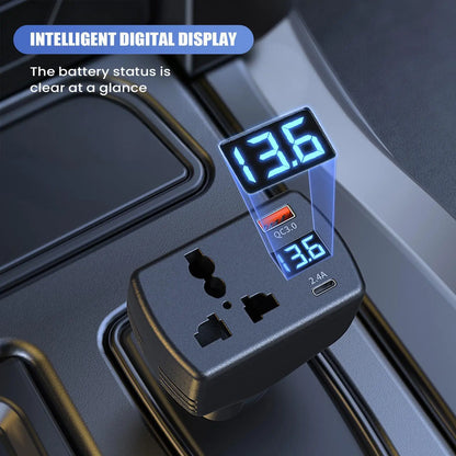 Car Inverter 150W DC 12V To DC 220V Auto Power Inverter Car Voltage Converter Adapter Adaptor With USB Car Charger