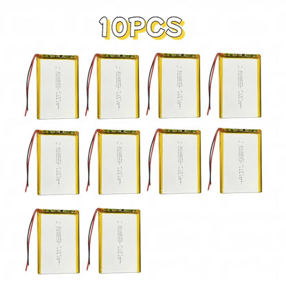 3.7V 606090 Polymer Lithium Battery 4000mAh Large Capacity Tablet Computer Mobile Power Bank Supply DIY Rechargeable Batteries