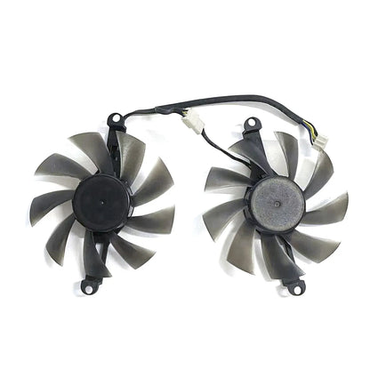 New 51RISC graphics card GPU fan 4PIN 85MM suitable for 51RISC graphics card AMD RX 580 8G 256Bit 2048SP graphics card fan