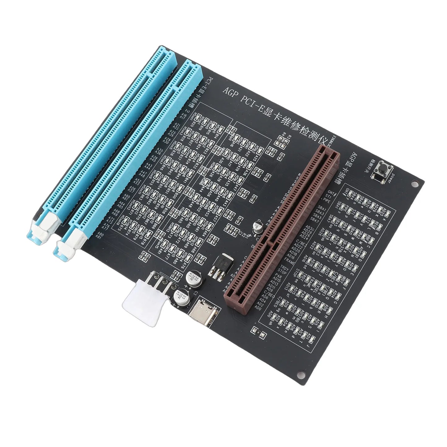 Graphics Card Tester with Light AGP PCI-E Dual Purpose Display Video Graphics Card Tester Display Video Graphics Card Tester