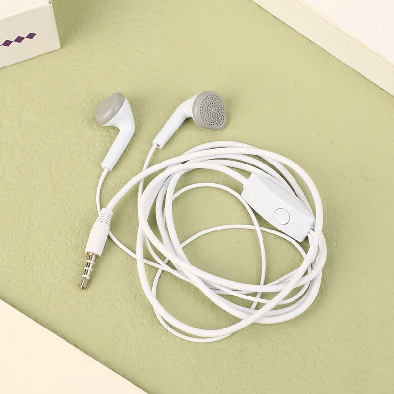 /KQM/Earphone EHS61 3.5mm Wired Headset with Mic For Galaxy A13 A12 A32 A03 A22 A23 A52 M32 A21 A51 A71 A31 M31 M51 M21 M22