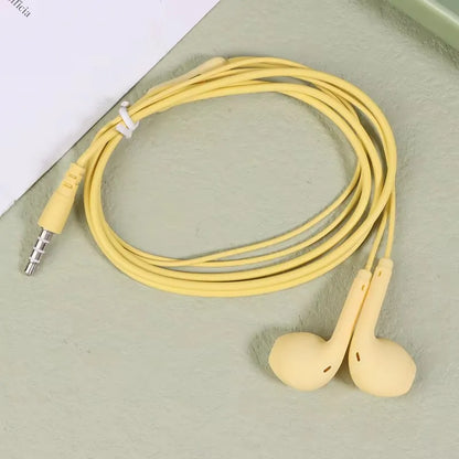 1/2/3pcs Universal 3.5mm Stereo In-Ear Headphones Sport Music Earbud Handfree Wired Headset Earphones with Mic For Xiaomi Huawei