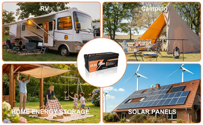 24V 100Ah LiFePO4 Lithium Battery Built-in 100A BMS 2560Wh 10000+ Deep Cycles Rechargeable Battery 24V Lithium Battery, Custom