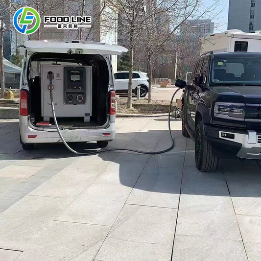 Customized Fast EV Charging Station Portable Electric Vehicle Charger Household Commercial Outdoor Charging Equipment