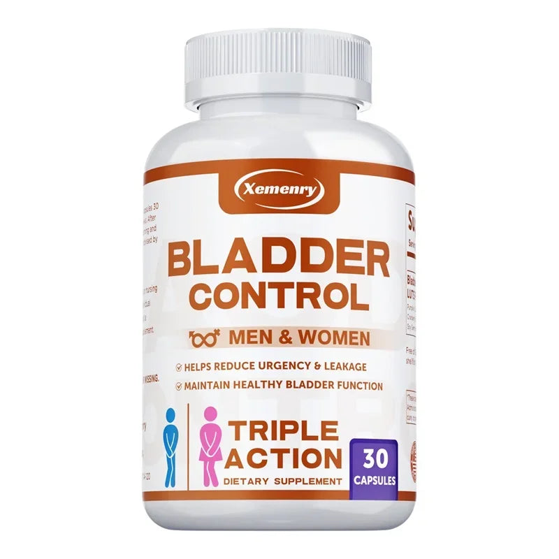 Bladder Control Supplement - Improves Urination Function, Supports Urinary Tract Health, Promotes Metabolism, Reduces Pain