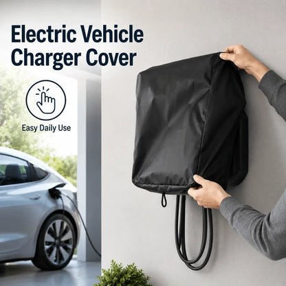 Waterproof Drawstring Bottom EV Charging Post Protective Cover For Electric Vehicle Charger Only Protective Sleeve