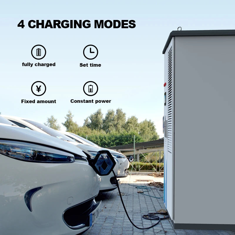 240KW Commercial EV DC Charger Rapid Charging Station for Electric Vehicles Public Parking Highway Rest Areas