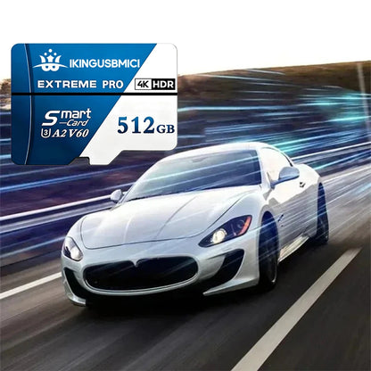 64GB 128GB 256GB 512GB TF Cards Memory Card Micro TF Card SD Cards V60 Full HD Waterproof High Speed Ultra HD for Security Camer