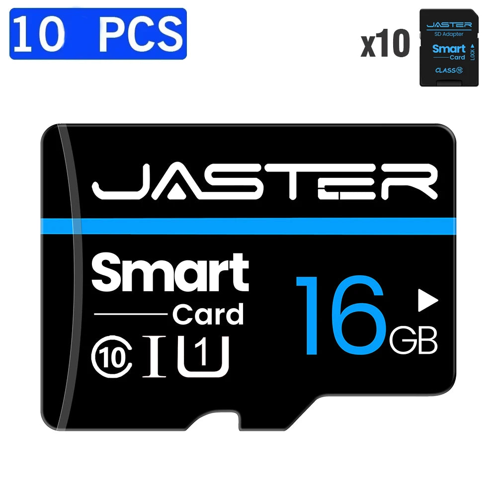 10PCS Flash Memory Card 4GB 8GB 16GB 32GB 64GB High Speed TF/SD Card 128GB Memory Cards for Tablet/Phone and Digital Devices