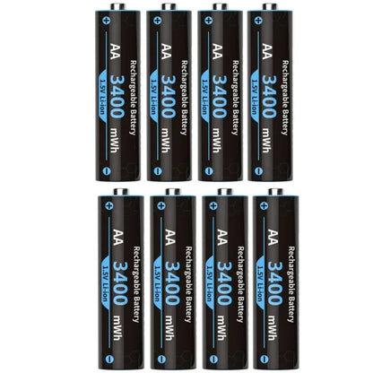 1.5V AA/AAA Lithium Battery LED Light Display Charger Intelligent Storage Charging Integrated Lithium Battery Charger