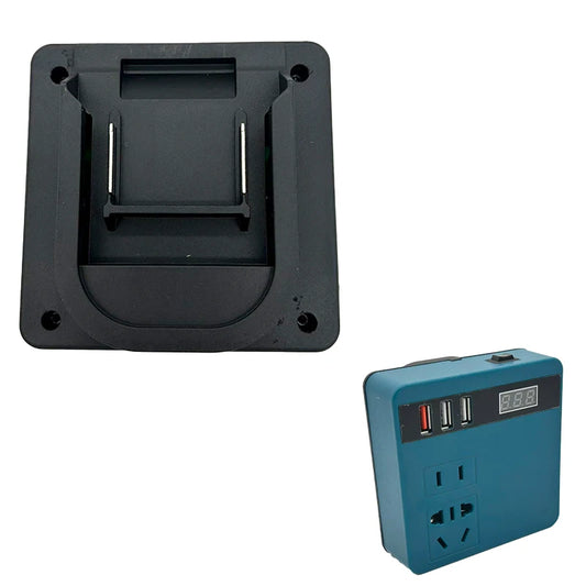 120W Output Smart Transformer 18V/20V–220V Compatible for Makita Dual-outlet Battery-powered Inverters Use for Home and Outdoor