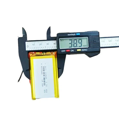 114065 Lithium Polymer Battery 3.7V 4000mAh Li-po Rechargeable Batteries for Power Bank Beauty Instrument Headphone Tachograph