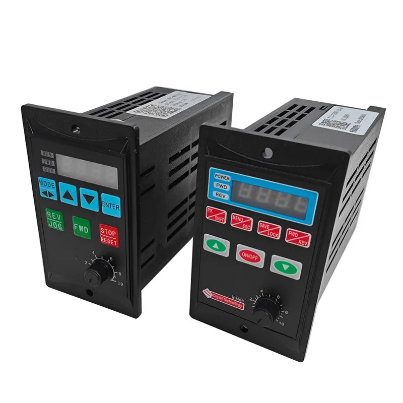 Frequency Converter Electric Inverter 1500W RS485 Add Motor Driver 0.75KW 1.5KW MCU Single Phase Input 220V 3-Phase Output 0.4KW