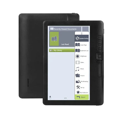 4/8/10GB Portable 7inch Ebook Reader Colorful Screen Supports Memory Card Digital Book Read E‑book Read E‑book Readers