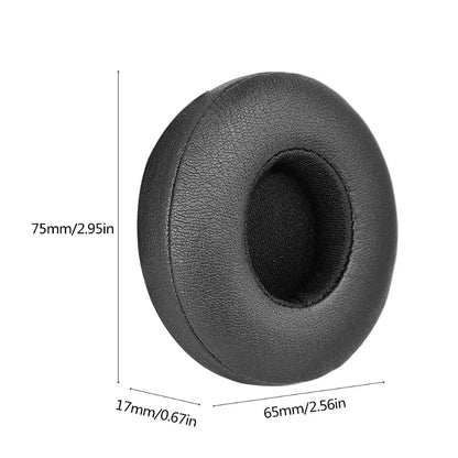 Ear Pads Noise Canceling Wireless Headphones Sponge Sleeve Comfortable Earmuffs Compatible for Solo 3 2.0 1 Pair 896C