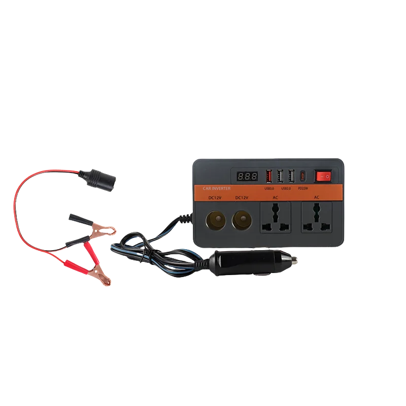 12V 300w power adapter on-board inverter AC220V power converter on-board appliance inverter transformer USB+TYPEC-PD22W