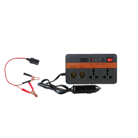 12V 300w power adapter on-board inverter AC220V power converter on-board appliance inverter transformer USB+TYPEC-PD22W
