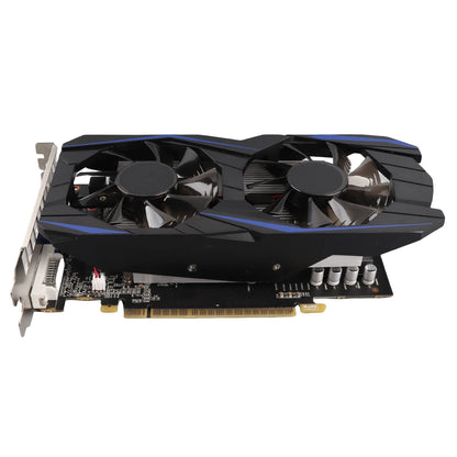 Computer Graphics Card 4GB Graphics Card Lower Working Temperature High Efficiency Low Noise ABS for Dual Fan Desktop Computer