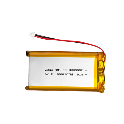 3.7V Lipo Battery 3000Mah PL103665 Lithium  Li Polymer Batteries for T114 V2 LoRa 32 V3 Dev-board  Node 1Pc