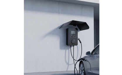 EV Charger Rain Cover Resistant EV Charger Cover Charging Station Canopy Rust-Proof Charging Unit Protective Roof All-Weather