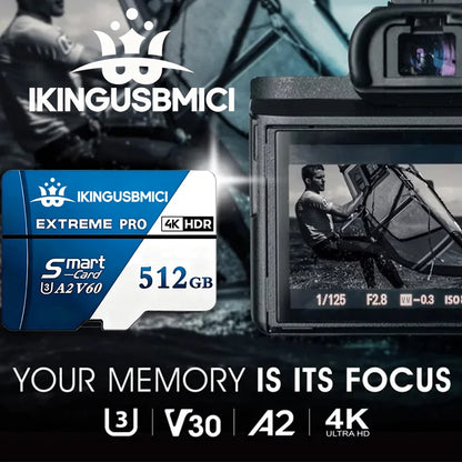 64GB 128GB 256GB 512GB TF Cards Memory Card Micro TF Card SD Cards V60 Full HD Waterproof High Speed Ultra HD for Security Camer