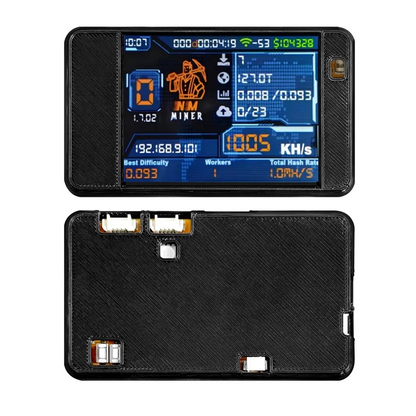 AFOURT-Nmminer Nerdminer Upgrade 992 KH/S Hashrate ESP32-2432S028 2.8Inch Display Colorful Case Bitcoin Solo Lottery Miner C