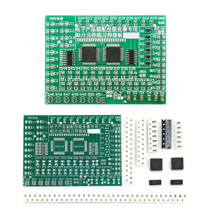 Electronic DIY Kit Soldering Practice Board Circuit Board SMT Electronic Component Soldering PCB Practice Welding Kits