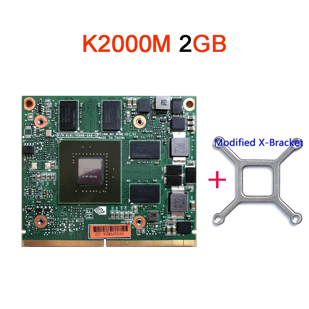 Quadro K610M 1GB K1000M K1100M K2000M K2100M 2GB Video Card K610 K1000 K1100 K2000 K2100 For iMac A1311 A1312 2010 2011