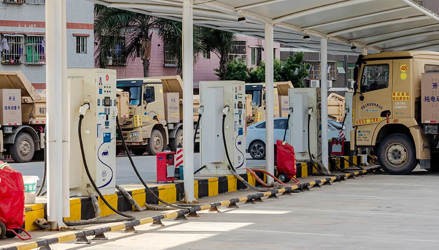 240KW Commercial EV DC Charger Rapid Charging Station for Electric Vehicles Public Parking Highway Rest Areas